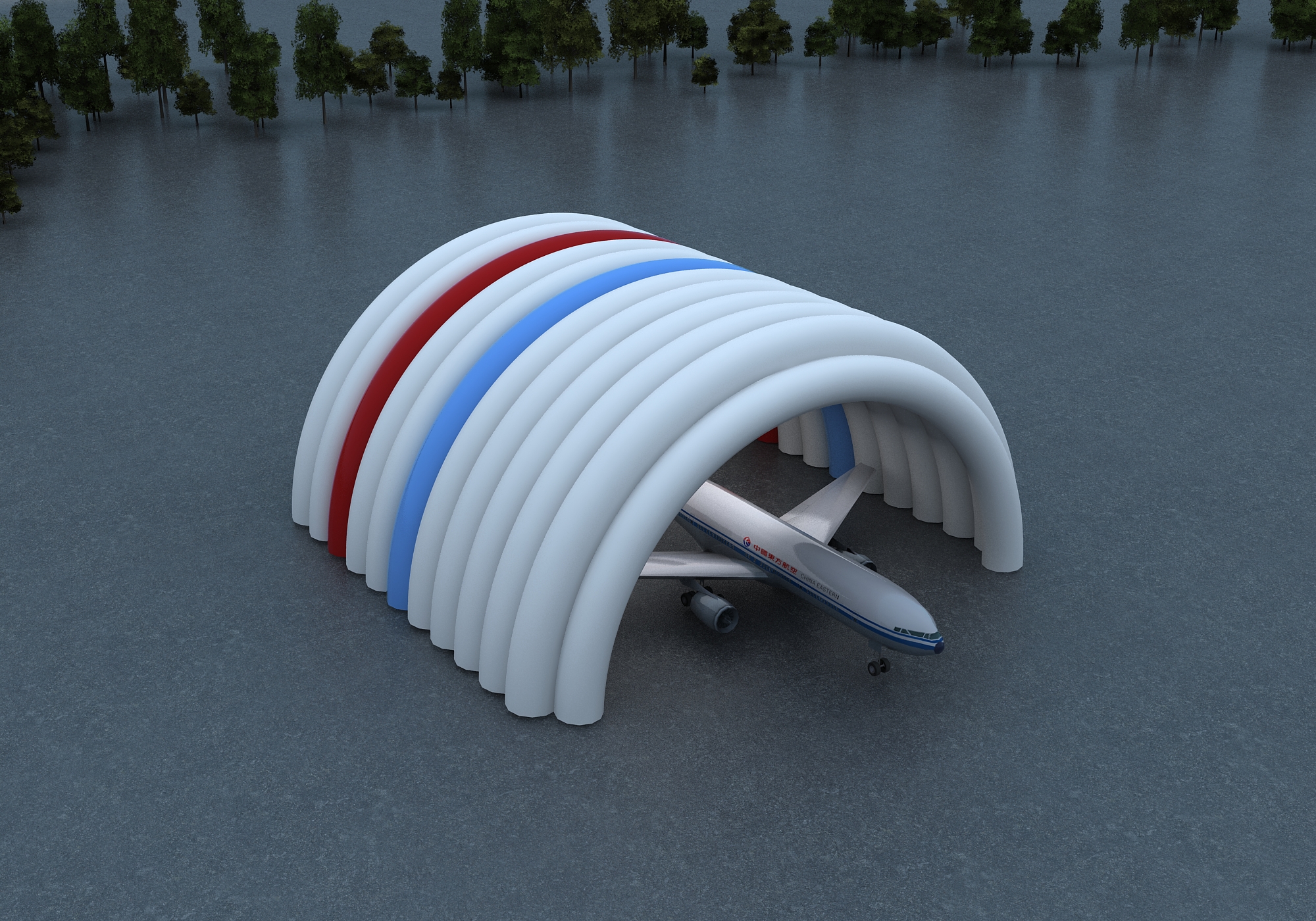 Как выбрать производителя надувных ангаров для промышленности?